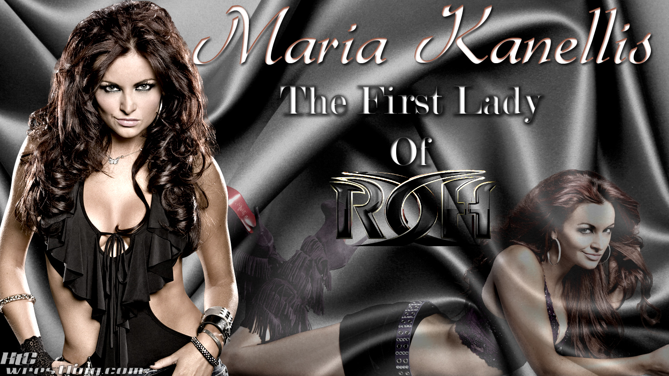 Maria Kanellis. Lady of the Rings. Ladies first.